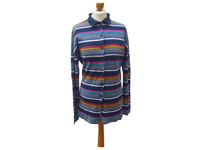 Missoni multicolor sweater cardigan Multiple colors Cotton  ref.408380