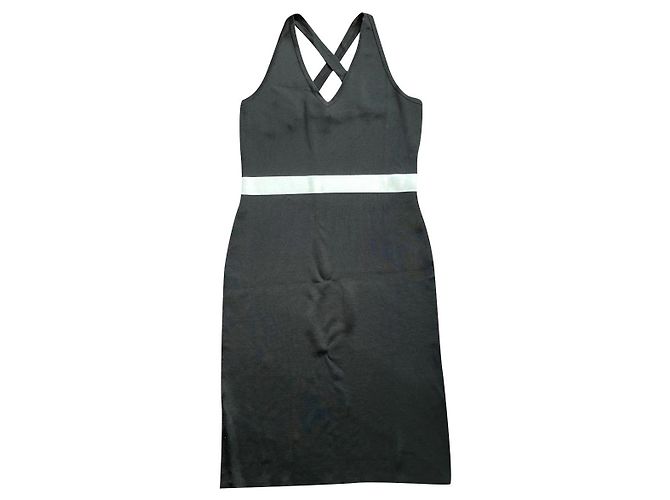 Ralph Lauren Black Label Kleid Schwarz Viscose