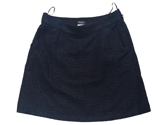 Cambon Chanel Uniform Minirock marineblau