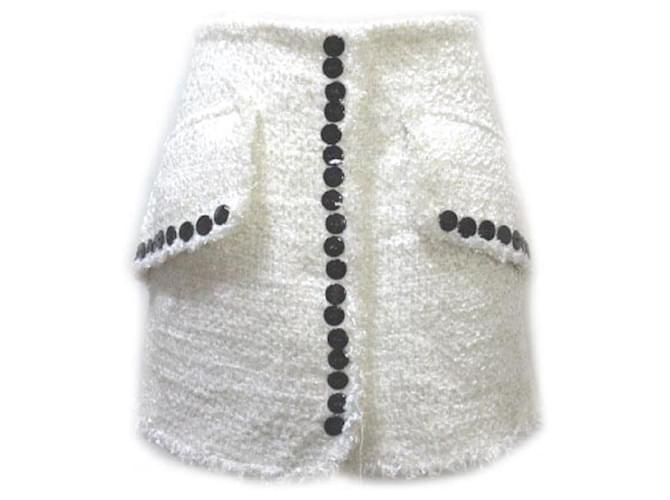 Alexander wang tweed mini skirt best sale