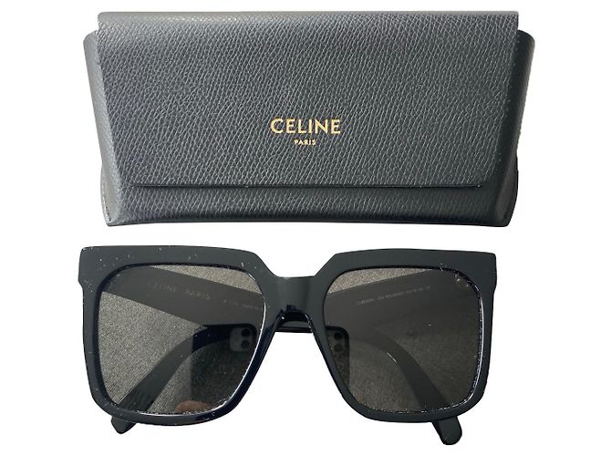 Occhiali da sole Céline Oversize Neri Nero