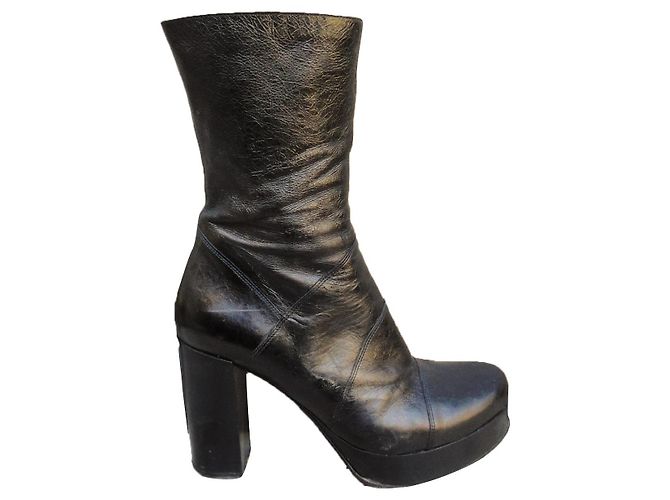Free Lance Botas Lance p gratis 36 Negro 
