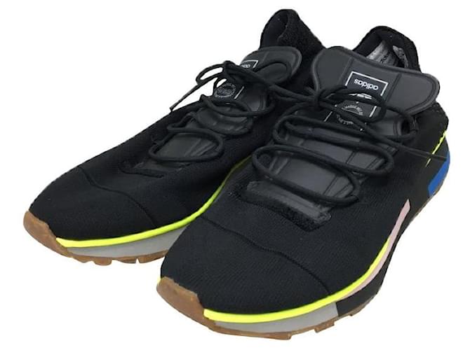 Adidas Sneakers Black Cloth  ref.409707