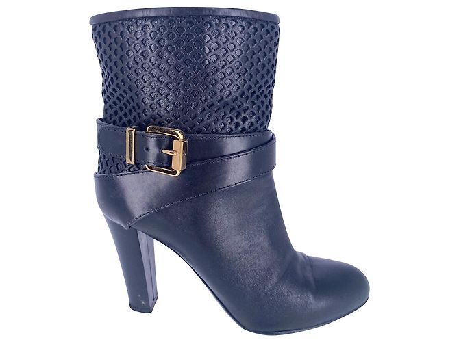 Sergio Rossi Scarpe Donna Boots in Black Leather