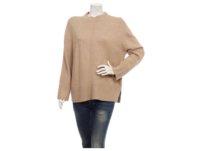 Calvin Klein Knitwear Beige Cotton  ref.410123