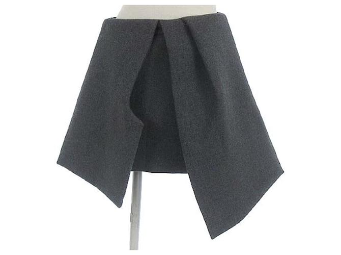 [Used]  JW ANDERSON Transformed Design Skirt Mini Length Gray XXS Grey Cotton  ref.410442