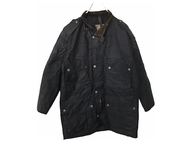 [Usado] Jaqueta de nylon BELSTAFF tamanho XL preto vintage  ref.410463