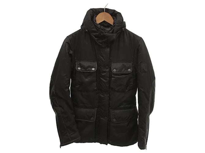 [Used] Belstaff ◆ SILVER LABEL / Down jacket / 38 Black Nylon  ref.410465