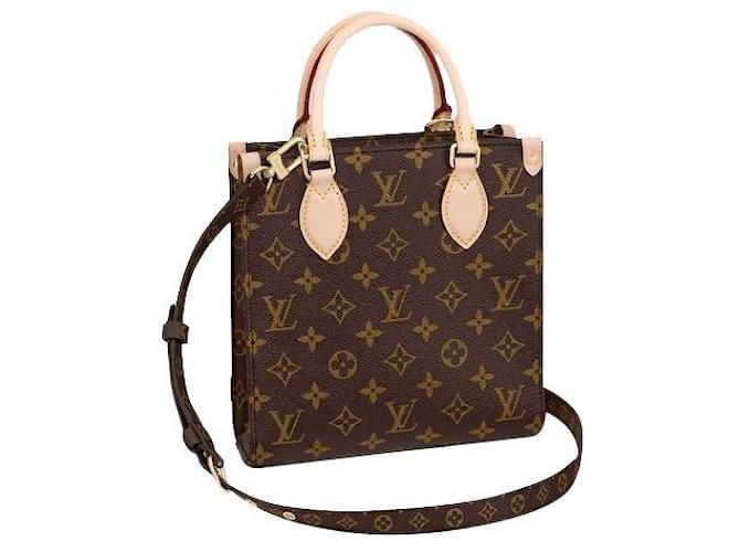 Louis Vuitton LV Sac Plat BB new Brown Leather  ref.410557