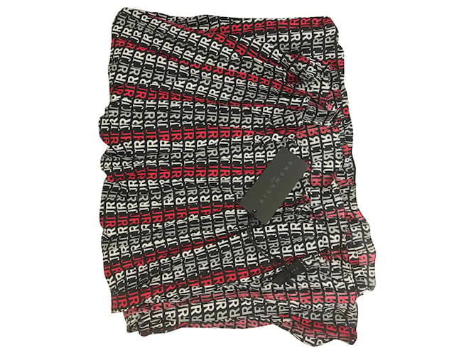 Sciarpa John Richmond in cotone multicolore