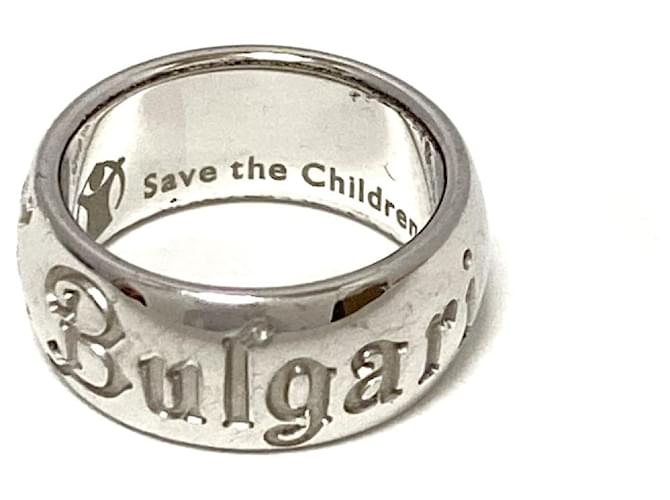 Bulgari Bague BVLGARI Argent Argenté  ref.410758