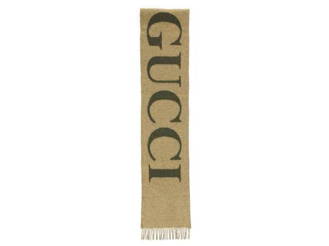 gucci Olive green Wool  ref.410874