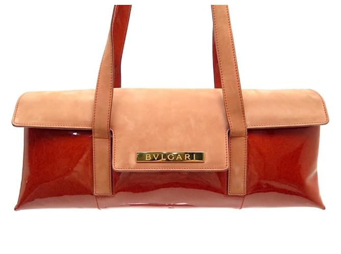 Bvlgari Leather Shoulder Bag - Brown Shoulder Bags, Handbags