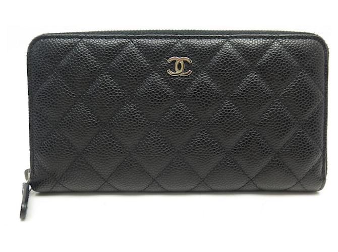 GUCCI Zippy Wallet Black Leather GG Logo at 1stDibs