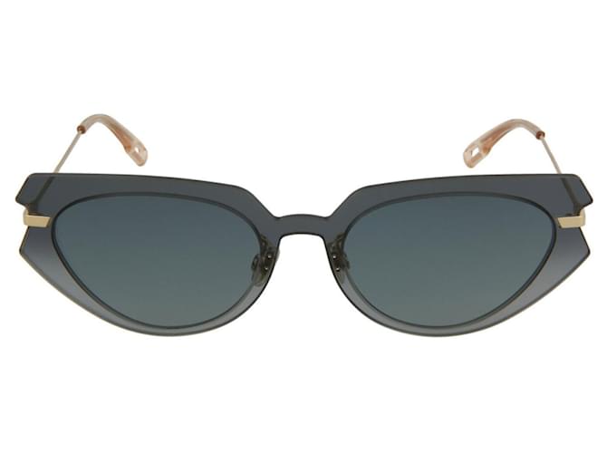 Óculos de sol cat eye de acetato Dior Cinza Fibra de celulose  ref.411637