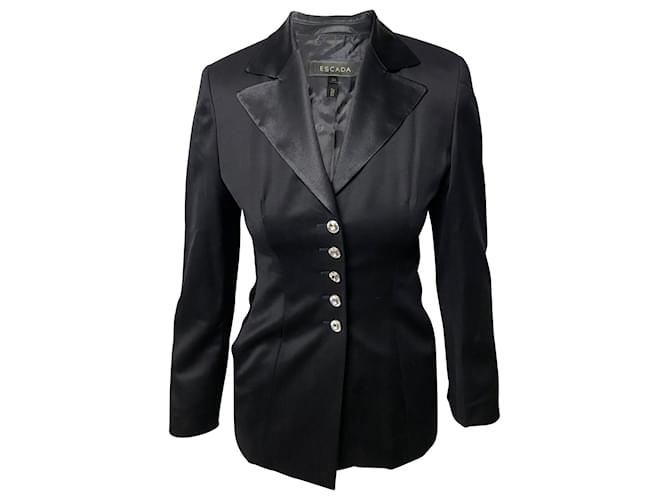 Escada Suit Trouser Set in Black Wool  ref.411881