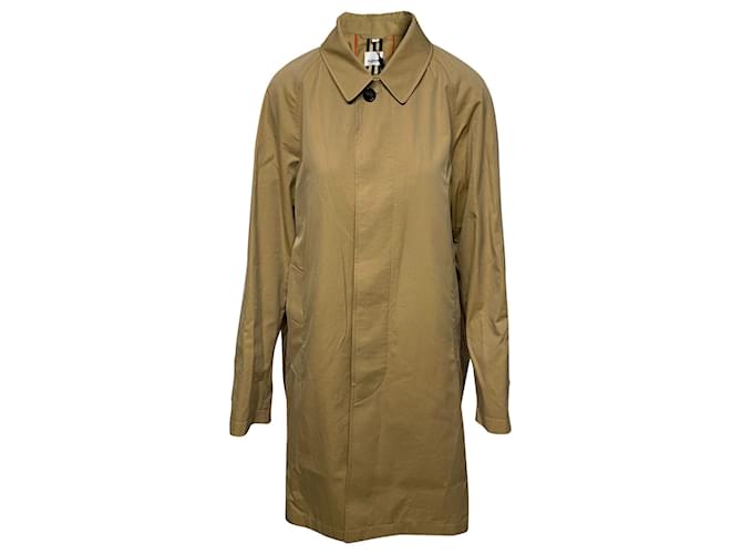 Burberry Camden Carcoat aus brauner Baumwolle  ref.411917