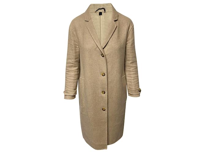 Burberry Prorsum Coat in Beige Cashmere Wool  ref.411981