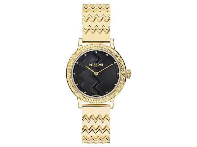 Reloj de pulsera Missoni Optic Zigzag