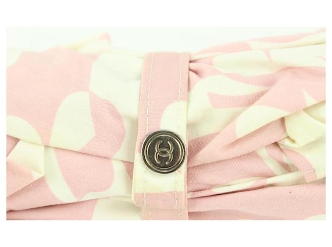 Chanel Pink CC Clover Charm Umbrella  ref.412050
