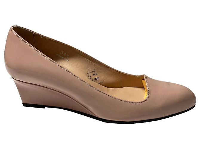 Zeppa a punta Tod's in pelle rosa