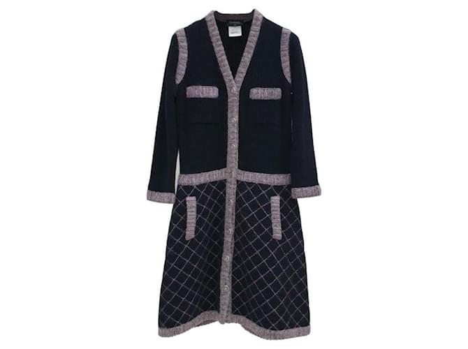 Chanel Iconic Claudia Schiffer Tweed Dress
