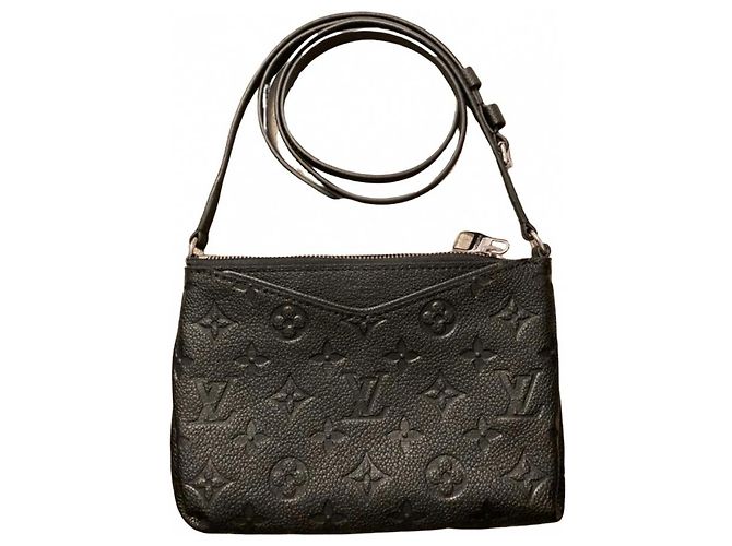 Pallas Louis Vuitton Pallade Nero Pelle