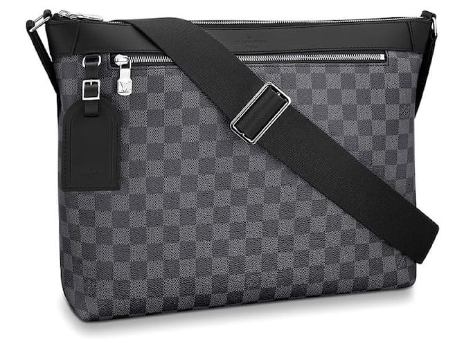 Louis Vuitton LV Mick bag new Grey Leather  ref.412292