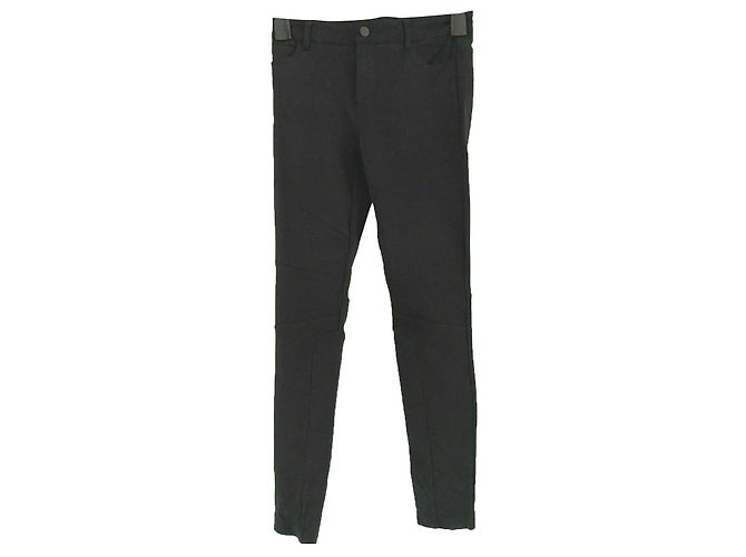 Pantaloni tipo biker elasticizzati Vince Nero