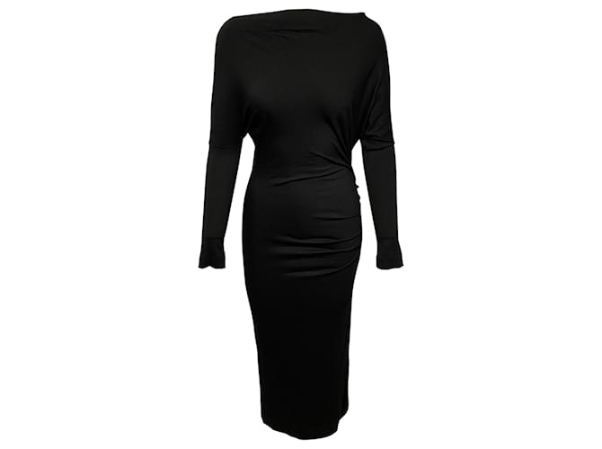 Vivienne Westwood Thigh Dress in Black Viscose  ref.412425
