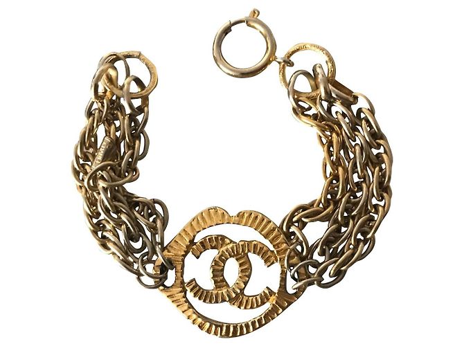 Chanel Pulseiras Gold hardware