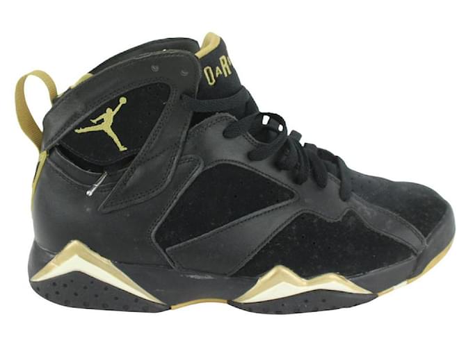 Nike 2012 men's 9 US Black Golden Moments GMP Air Jordan VII 7   ref.413025