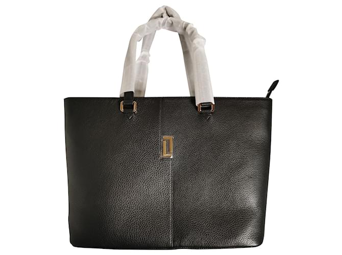 Lancel Handbags Black Leather  ref.413053