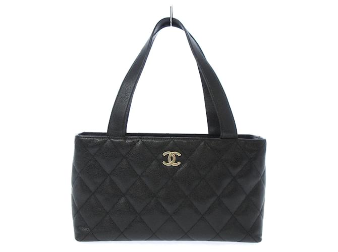 Chanel Matrasse Black Leather  ref.413783