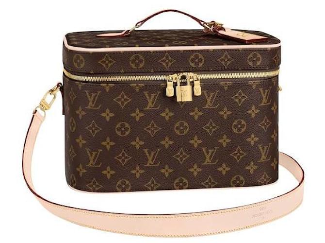 Louis Vuitton LV Nice Vanity nuovo Marrone Pelle  ref.413785