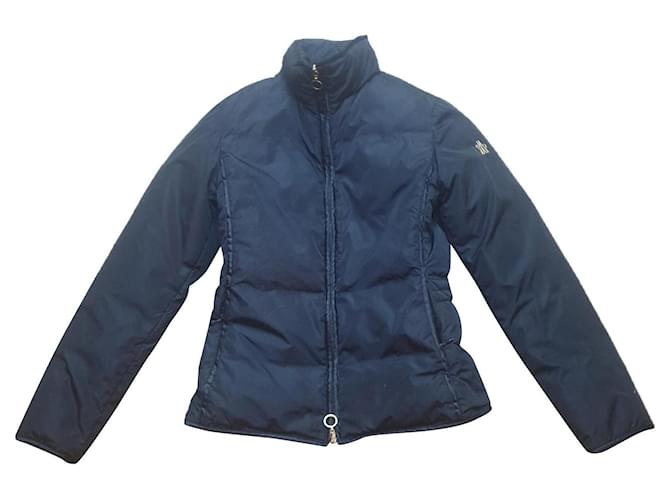 Moncler black down jacket Polyamide  ref.413876