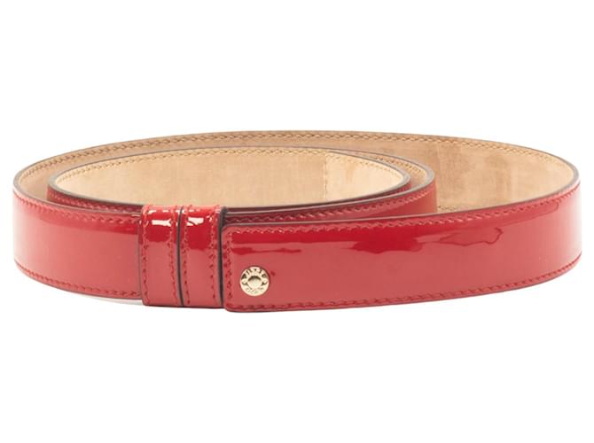 Jimmy Choo Red leather belt  ref.413877