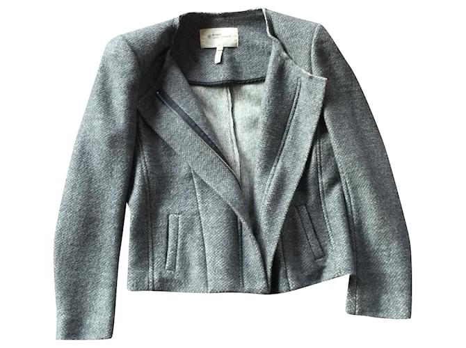 Isabel Marant Etoile Jackets Grey Wool ref.414093 - Joli Closet
