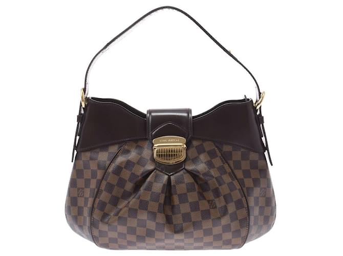 Louis Vuitton Sistina Brown Cloth  ref.414116