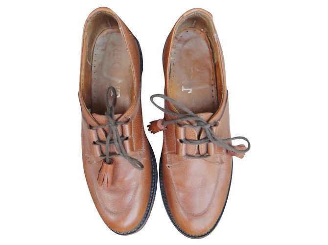 Autre Marque Derby Regent in pelle marrone 38
