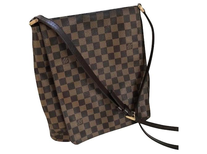 LOUIS VUITTON Damier Ebene Musette GM | FASHIONPHILE