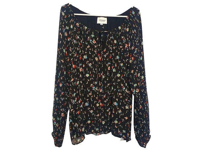 Blusa in seta SéZane Multicolore