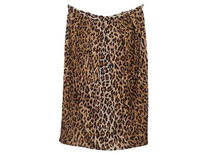 Marc Cain die Röcke Mehrfarben Leopardenprint Polyester  ref.414306