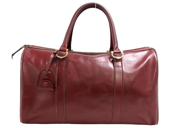 Cartier Must Line Red Leather ref.414732 Joli Closet