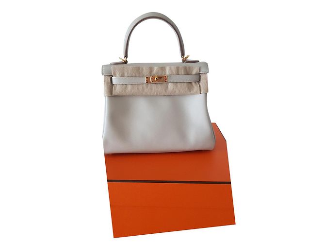 Hermès Kelly 25 Swift Gris perle