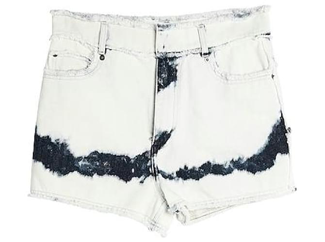Dior Woman Denim shorts Blue Cotton  ref.415070
