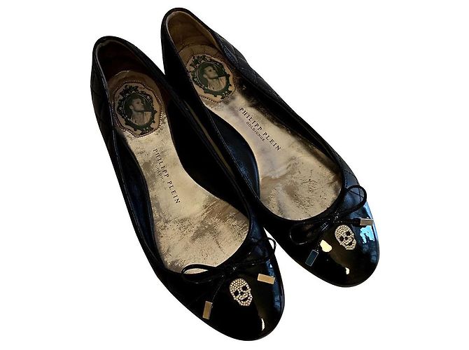 Philipp Plein Ballerine/flat. Nero