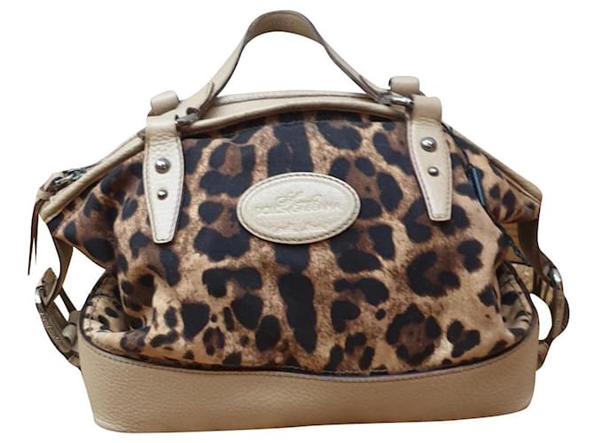 Dolce & Gabbana Dolce and Gabbana animalier bag Multiple colors Leather Cloth  ref.415203