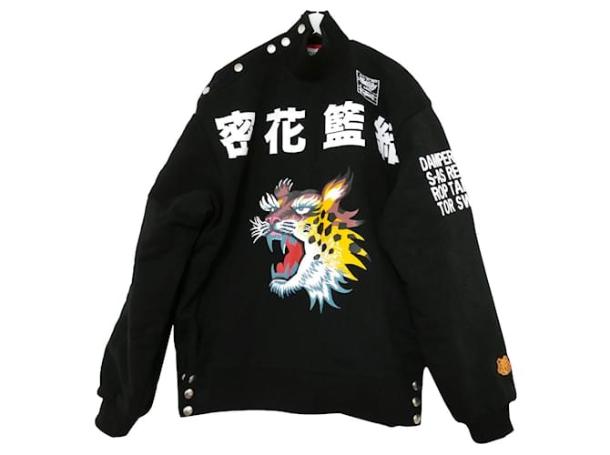 Kenzo x Kansai Yamamoto-Sweatshirt Schwarz Baumwolle ref