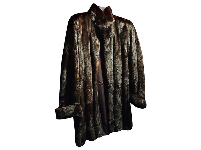 Autre Marque Kopeptzki dark brown mink jacket